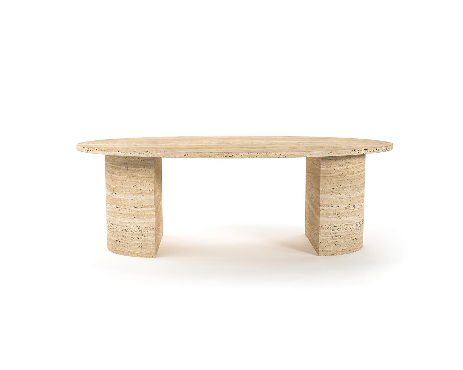 Travertine Coffee Table